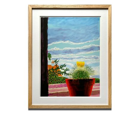 DAVID HOCKNEY 'IPad Drawing no. 883 - 22nd May 2011', 2019, lithograph, limited edition 685/2000, printed in Italy by Lithopr