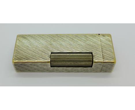 A Dunhill lighter