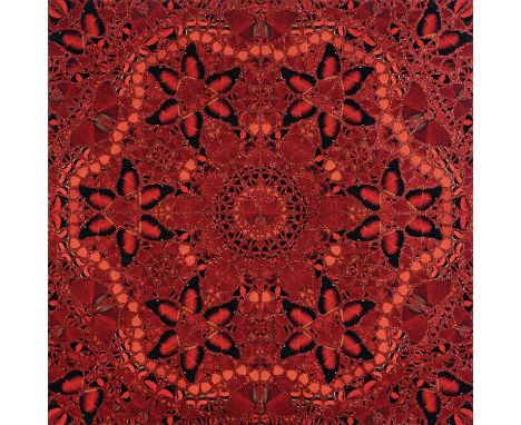 Damien Hirst (British 1965-), 'Wu Zetian (H10-1)', 2022, giclée print on aluminium composite, screen printed with glitter, al