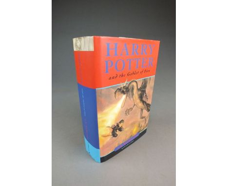 ROWLING J K, Harry Potter and the Goblet of Fire. First edition, first printing 2000, signed on the title page by the author.