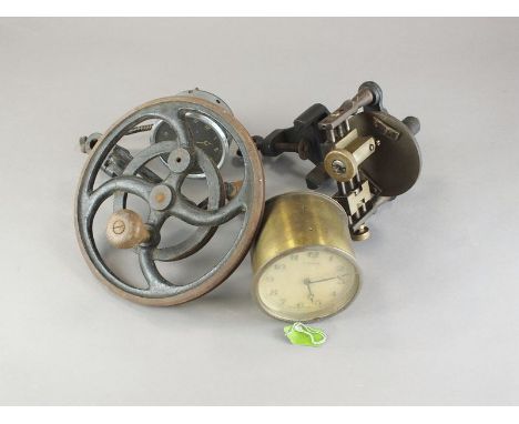 A collection of watchmakers tools and watch cases etc