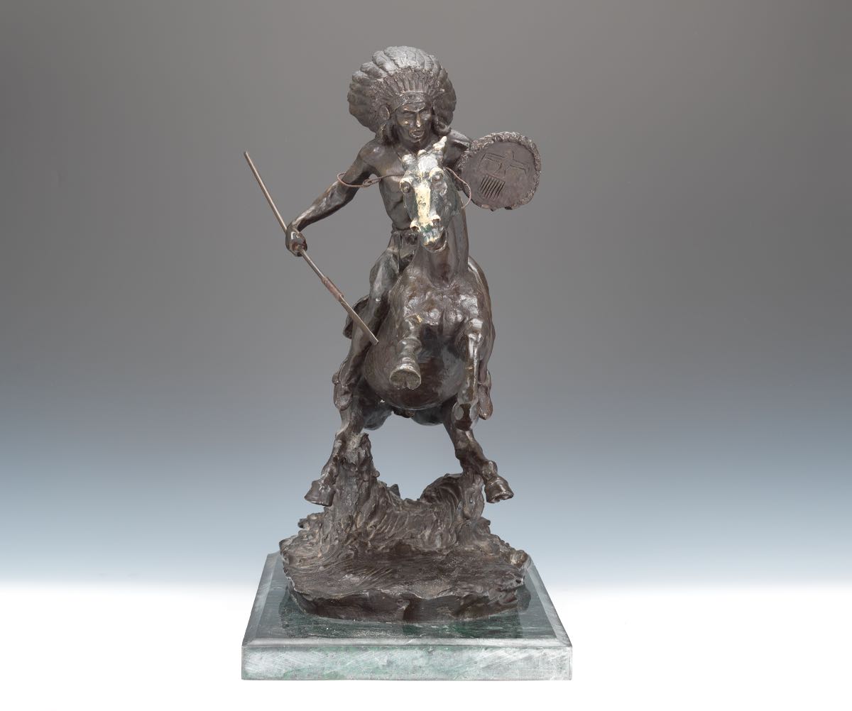 Henry Bonnard Bronze Co. after Frederic Remington 