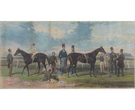 After Harry HallHunt (Charles) engd. The Great Match, Between the Flying Dutchman .. & Voltigeur .. run at York the 13th May 