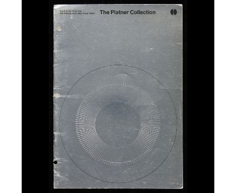 Knoll Associates Inc., New York. "The Platner Collection" catalogue depicting designs Warren Platner. Designed by Massimo Vig