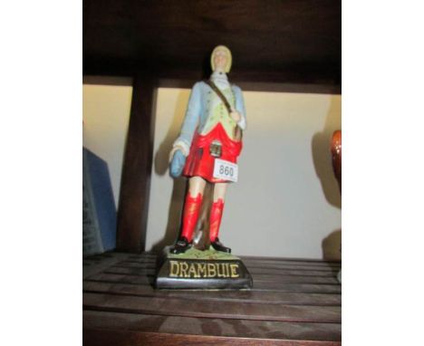 A Drambuie Scots man decanter