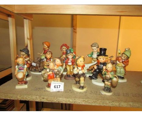 12 Goebel figurines