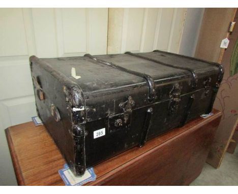 An old cabin trunk