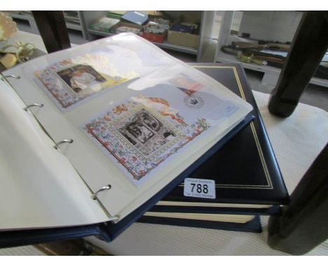 3 albums of mint first day covers
