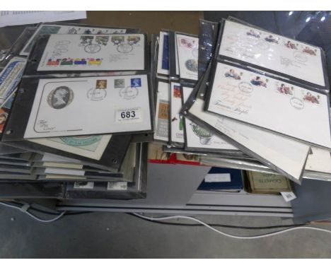 A quantity of first day covers and commemorative stamp sets