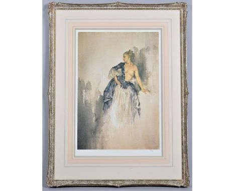 A Limited Edition Russell Flint Print, 645/850, 59x40cm 