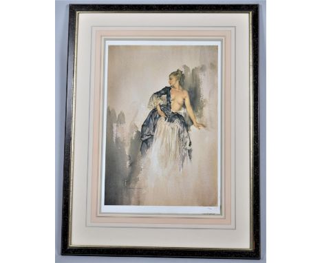A Limited Edition Russell Flint Print, no. 583/850, 59x49cm 