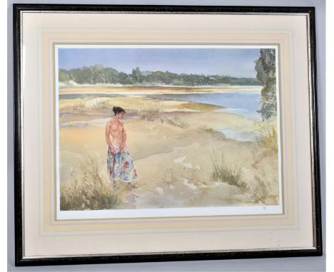 A Large Limited Framed Russell Flint Print, No. 831/850, 70x54cm 