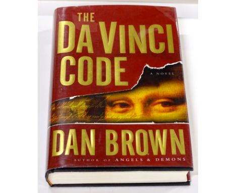 Brown (Dan) The Da Vinci Code FIRST EDITION, SIGNED BY THE AUTHOR original publisher's boards, dust-jacket, 8vo, Doubleday, N