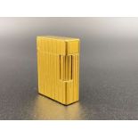 DUPONT, gold plated gas lighter,