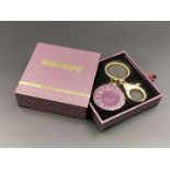 STELLA McCARTNEY, gilt metal key ring and fob,