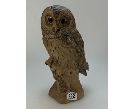 Large Poole pottery Owl by B. Linley-Adams (height 32cm)