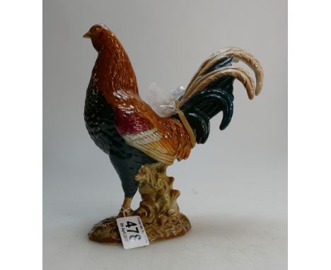 Beswick model of a gamecock 2059 (one tail feather broken but present)