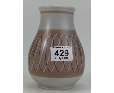 Poole pottery Freeform Vase in the PRB design by Alfred Read 