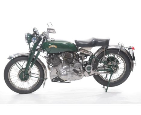A rare 1951 Vincent Rapide 1000cc 
In outstanding condition being sold with an exceptional service history (including spare p