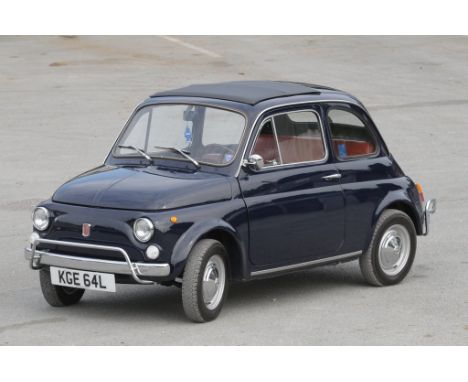 A 1971 Fiat 500 L
One of the most beautiful Fiat 500 L in the country, which has been professionally restored to a high stand