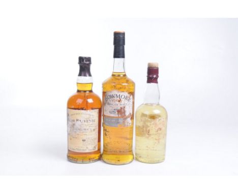 Three bottles mixed Lot Fine Scotch Single Malt whisky (including 2 x litre bottles) Comprising 1 litre bottle The Balvenie '