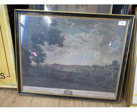 An Antique print, of Bewdley Worcestershire, together with another print