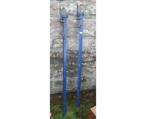 A pair of sash clamps
