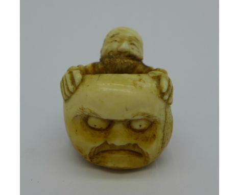 A Meiji period netsuke