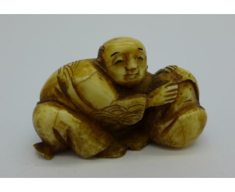 A Meiji period netsuke