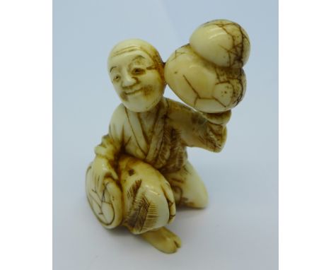 A Meiji period netsuke