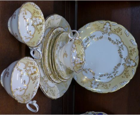 A Bishop and Stonier part tea service, c.1890, (11)