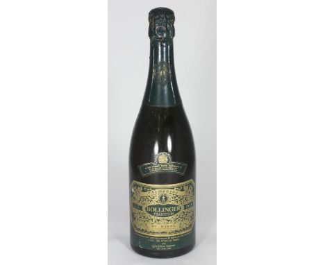 A bottle of Bollinger 'Tradition' Champagne Vintage 1973, to celebrate the marriage of HRH The Prince of Wales and Lady Diana