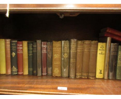 Mixture of 19th and 20th Century literature, includes, H. Rider Haggard, Jerome K. Jerome, J.S. Le Fanu, Christina Rossetti, 