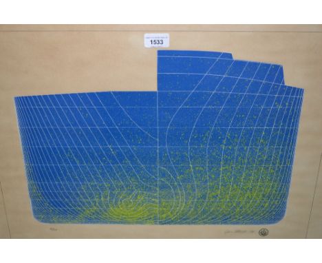 Goran Ullrich, (Swedish) lithograph No. 10 of 24, signed in pencil and dated 1974, bearing stamp, 16ins x 21ins together with