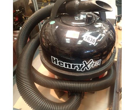 Henry Extra hoover with no attachments. Not available for in-house P&P, contact Paul O'Hea at Mailboxes on 01925 659133Condit