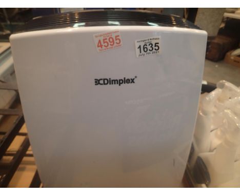 Dimplex DXDH16N dehumidifier. Not available for in-house P&P, contact Paul O'Hea at Mailboxes on 01925 659133Condition Report