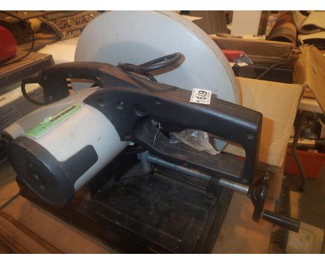 Evolution Fury 1800W multipurpose 255mm chopsaw. Not available for in-house P&P, contact Paul O'Hea at Mailboxes on 01925 659