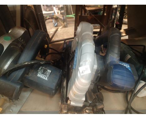 Selection of mixed power tools. Not available for in-house P&P, contact Paul O'Hea at Mailboxes on 01925 659133Condition Repo