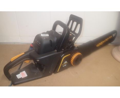 McCulloch CS350T petrol chainsaw. Not available for in-house P&amp;P, contact Paul O'Hea at Mailboxes on 01925 659133 