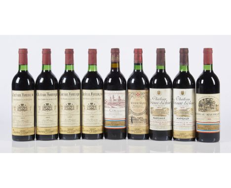  Selezione Bordeaux Château Gazin 1982 Pomerol WS 91/100 Etichetta strappata e macchiata. Stained and torn label. (1 bt) Chât
