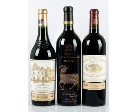 Selezione Bordeaux 2000 Château Haut Brion Premier Grand Cru Classé, Pessac Leognan WS 94/100, RP 99/100 (1 bt) Château Marga