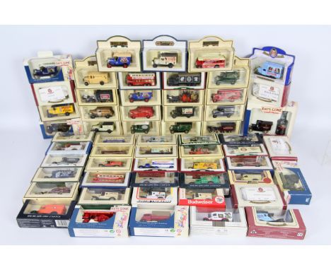 Lledo, Oxford die-cast - a quantity of 57 x boxed die-cast model vehicles - Lot includes a 'Days Gone Vanguards' #59001 1950 