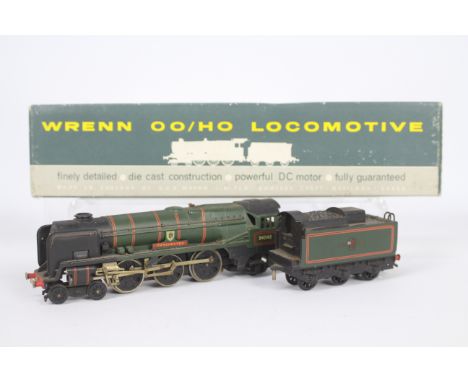 Bachmann Branch-Line - an OO gauge Gresley A$ 4-6-2 locomotive and tender, op no 60007, blue BR livery, untested but appears 
