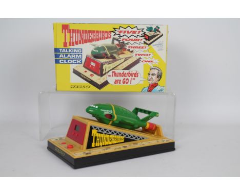 Wesco - A 1992 vintage Thunderbirds Talking Alarm Clock - Features include voice alarm, authentic jet engine noise, two AA Al