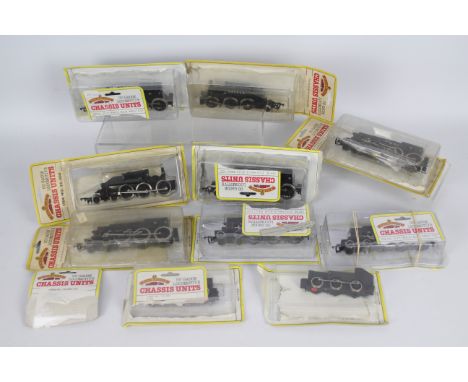 Bachmann - 10 x 00 gauge replacement chassis power units including # 35-150 Jubilee / Patriot / Rebuilt Scot, # 35-275 Parall