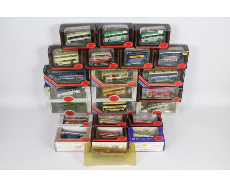 Gilbow - EFE - 23 x boxed Exclusive First Edition buses in 1:76 scale including # 27806 AEC London STL Bus in Premier Travel 