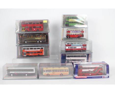 Corgi Original Omnibus - 10 x boxed bus models in 1:76 scale including # 45106 limited edition MCW Metrobus MkI in Greater Ma