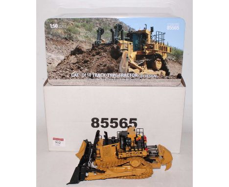 A diecast Masters Real Replicas Highline Series model No. 85565 1/50 scale model of a Caterpillar D11T track type tractor (JE