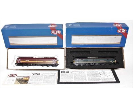A Heljan 00 gauge diesel locomotive group, to include limited edition No. 4698 class 47/7 locomotive named Windsor Castle, to