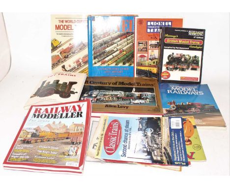 One box containing a quantity of hardback and softback model train collectors' guides to include Lionel Railways Vol.1&amp;2,